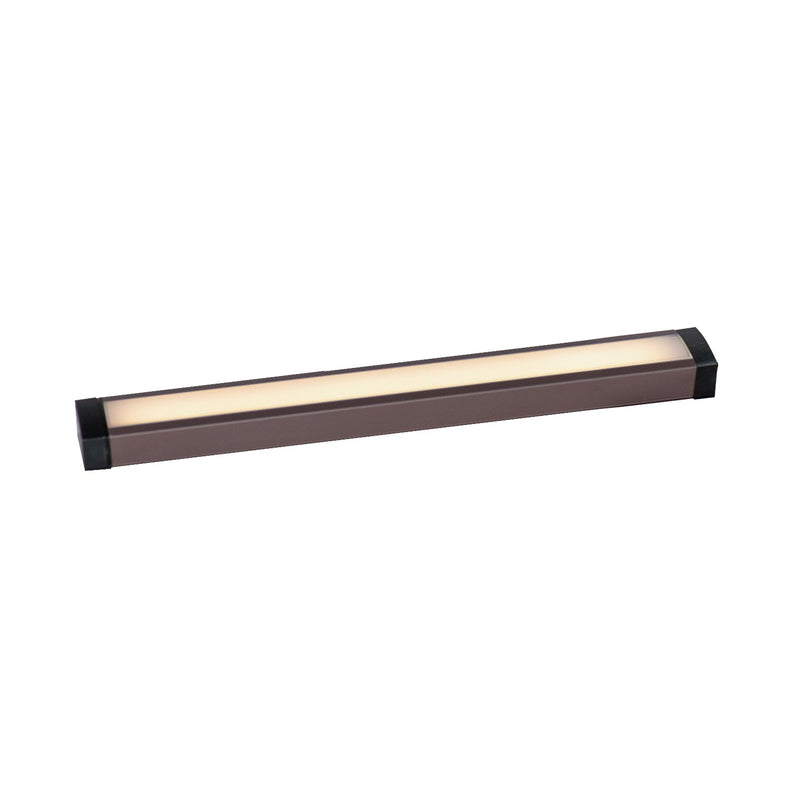 CounterMax 120V Slim 12" Tunable White LED Under Cabinet Light in Bronze