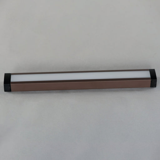 CounterMax 120V Slim 12" Tunable White LED Under Cabinet Light in Bronze