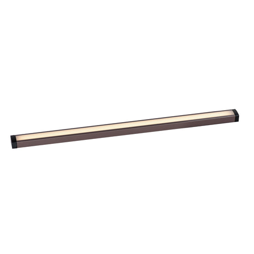 CounterMax 120V Slim 24" Tunable White LED Under Cabinet Light in Bronze