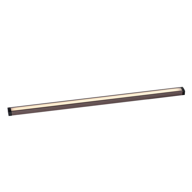 CounterMax 120V Slim 30" Tunable White LED Under Cabinet Light in Bronze