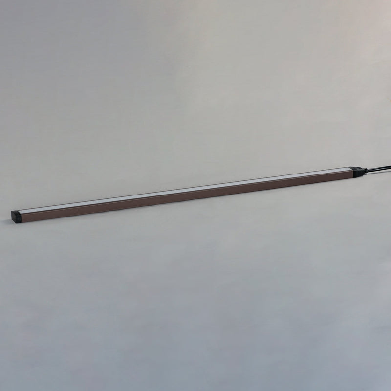 CounterMax 120V Slim 36" Tunable White LED Under Cabinet Light in Bronze