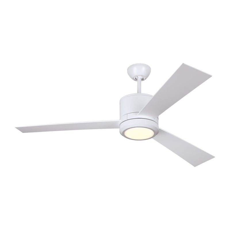 Vision 52" LED Ceiling Fan in Matte White