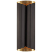 Selfoss Large 4-Light Wall Sconce in Bronze and Gild