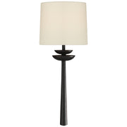 Beaumont One Light Wall Sconce in Aged Iron
