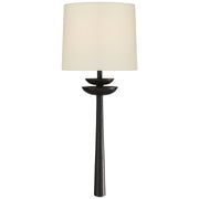Beaumont Medium Tail Wall Sconce in Aged Iron