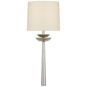 Beaumont One Light Wall Sconce in Burnished Silver Leaf