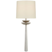 Beaumont Medium Tail Wall Sconce in Burnished Silver Leaf