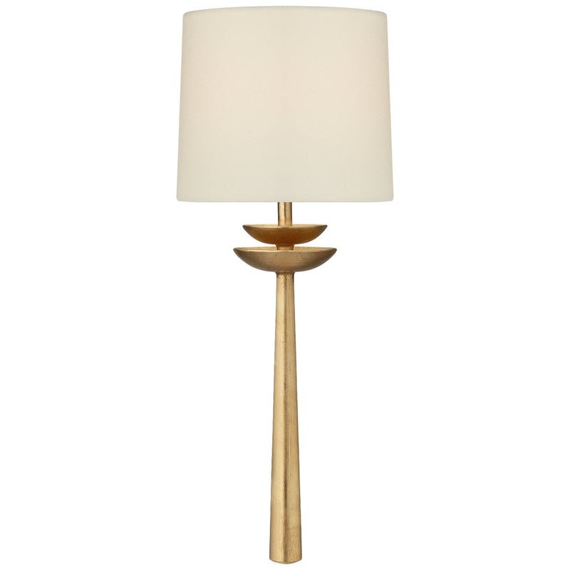 Beaumont Medium Tail Wall Sconce in Gild