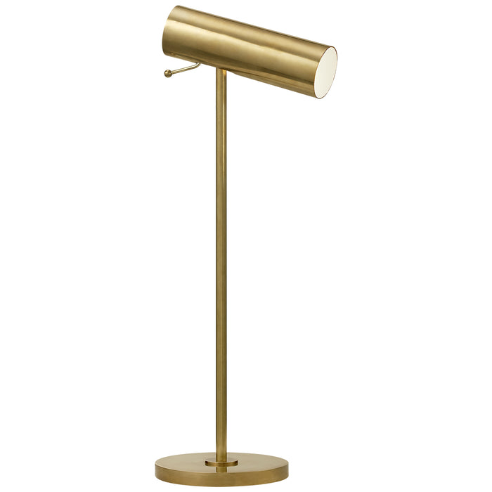 Lancelot LED Desk Lamp in Hand-Rubbed Antique Brass