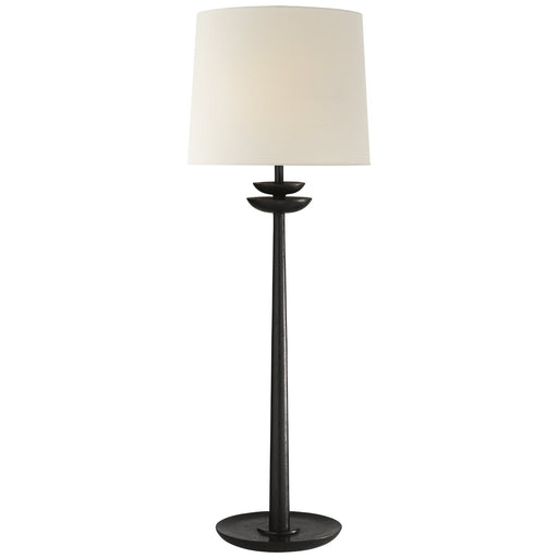 Beaumont Medium Buffet Table Lamp in Aged Iron