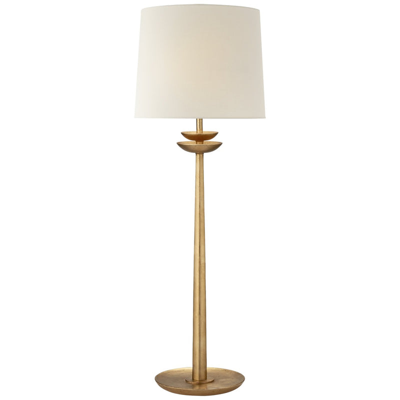 Beaumont Medium Buffet Table Lamp in Gild