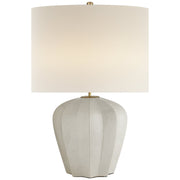 Pierrepont Medium Table Lamp in Bone Craquelure
