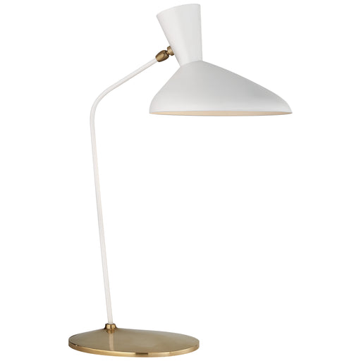 Austen One Light Table Lamp in Matte White