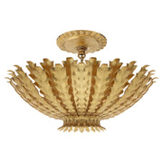 Hampton Three Light Chandelier in Gild