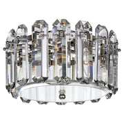 Bonnington Small 4-Light Flush Mount in Polished Nickel