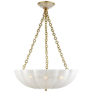 Rosehill Large 4-Light Pendant in Hand-Rubbed Antique Brass