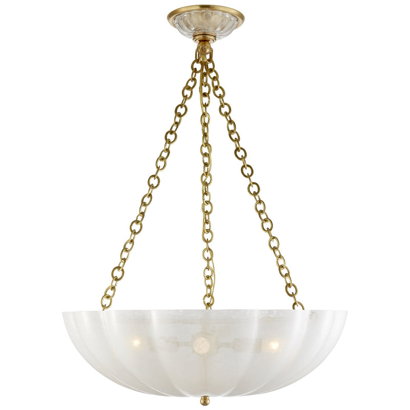 Rosehill Large 4-Light Pendant in Hand-Rubbed Antique Brass