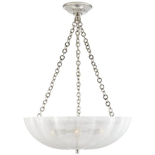 Rosehill Four Light Chandelier in Polished Nickel