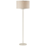 Walker Medium Floor Lamp in Light Cream