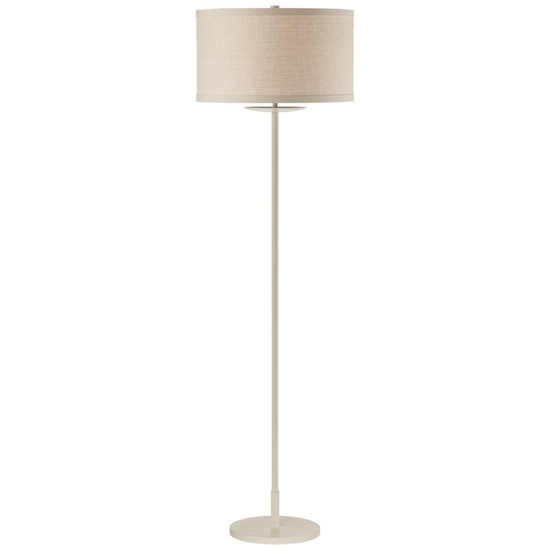 Walker Medium Floor Lamp in Light Cream