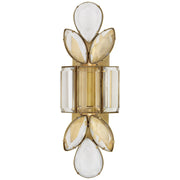 Lloyd Large Jeweled 2-Light Wall Sconce in Soft Brass