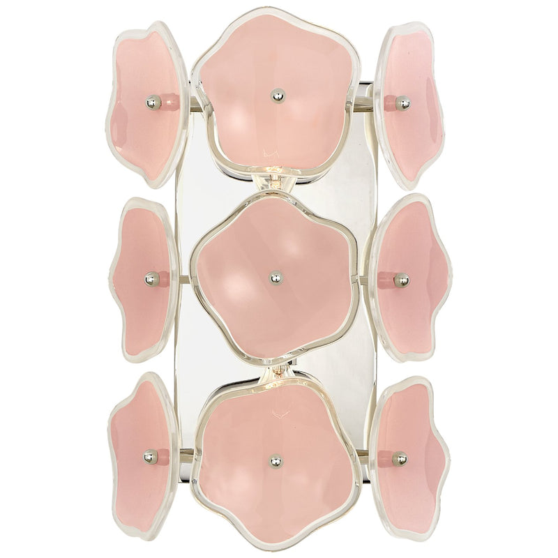 Leighton Small 2-Light Wall Sconce in Polished Nickel