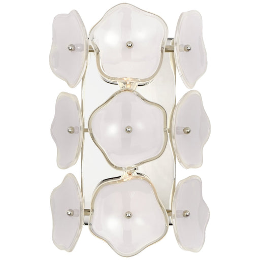 Leighton Small 2-Light Wall Sconce in Polished Nickel