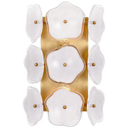 Leighton Small 2-Light Wall Sconce in Soft Brass