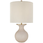 Albie One Light Desk Lamp in Blush