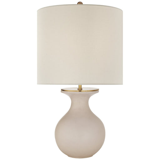 Albie Small Desk Lamp in Blush