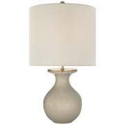 Albie One Light Desk Lamp in Dove Grey