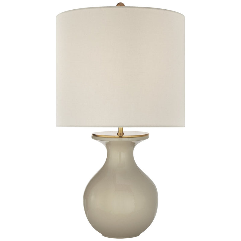 Albie Small Desk Lamp in Dove Grey