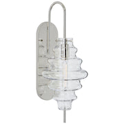 Tableau Large Wall Sconce in Polished Nickel