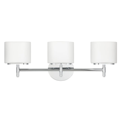 Trinity 3-Light Bath Vanity Light in Polished Chrome