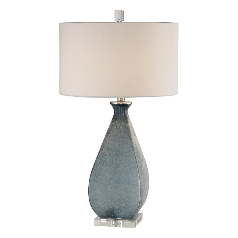 Uttermost's Atlantica Ocean Blue Lamp Designed by Jim Parsons - Lamps Expo