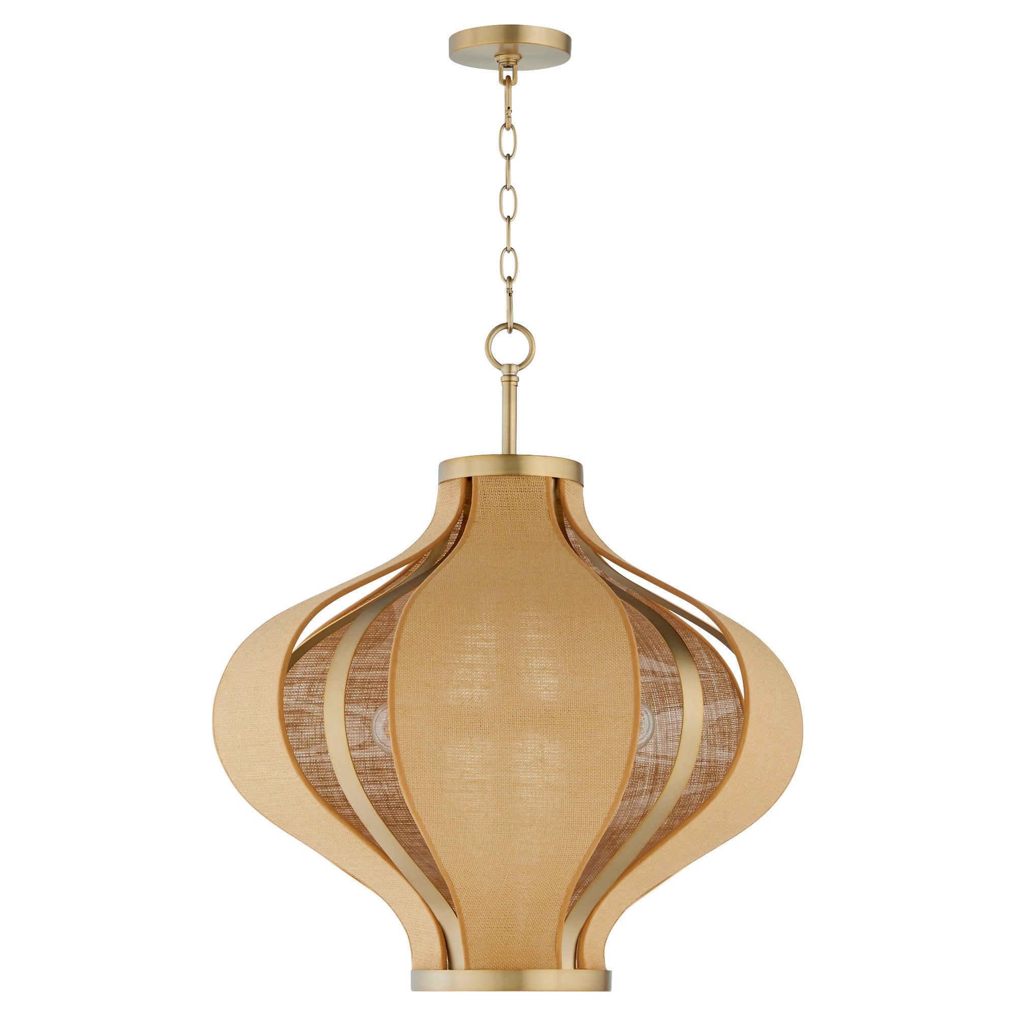 Monroe 3 Light Pendant | Quorum — Lamps Expo