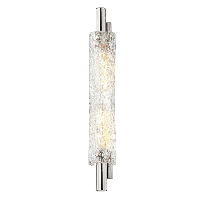 Harwich 2-Light Wall Sconce in Polished Nickel