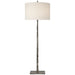 Lyric One Light Floor Lamp in Pewter