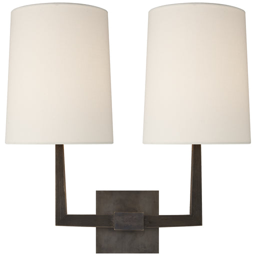 Ojai Two Light Wall Sconce in Bronze