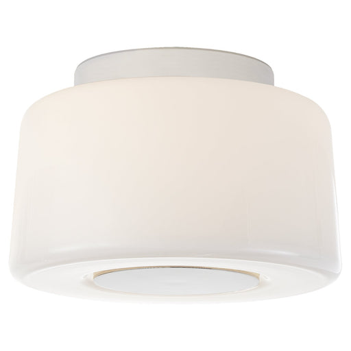 Acme Small 3-Light Flush Mount in Polished Nickel