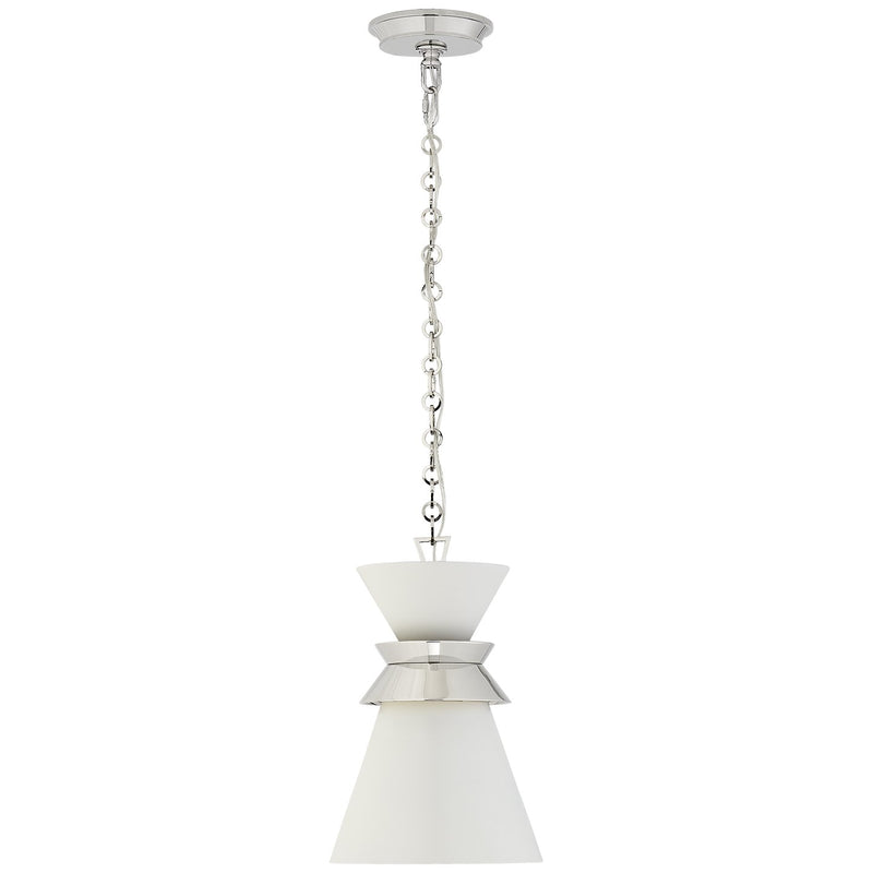 Alborg Small Stacked Pendant in Polished Nickel