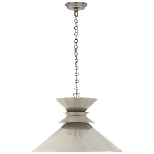 Alborg Large Stacked Pendant in Antique Nickel