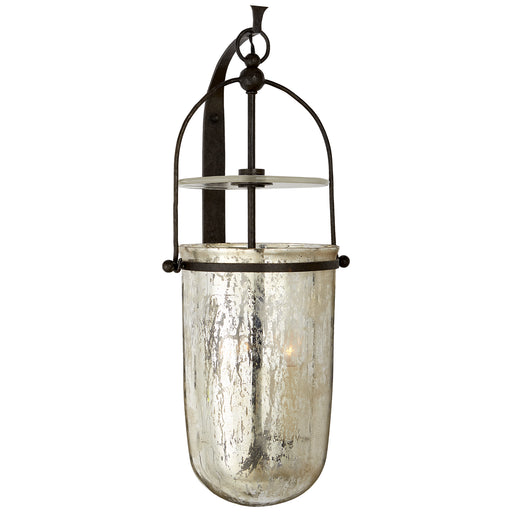 Lorford Three Light Wall Sconce in Aged Iron