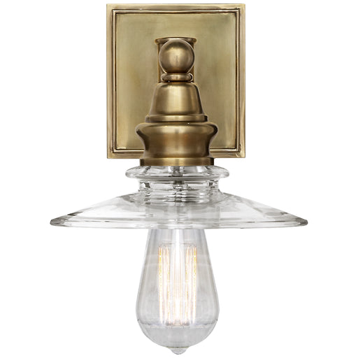 Covington One Light Wall Sconce in Antique-Burnished Brass