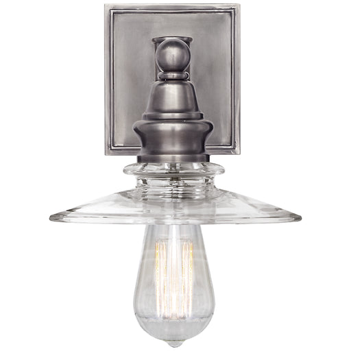 Covington One Light Wall Sconce in Antique Nickel