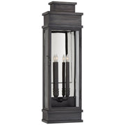 Linear Large 29" 2-Light Outdoor Wall Lantern in Bronze