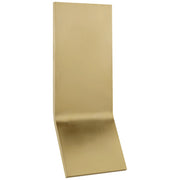 Bend Large Tall Wall Sconce in Natural Brass