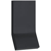 Bend Medium Square Wall Sconce in Matte Black