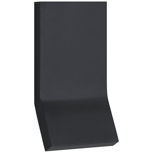 Bend Medium Square Wall Sconce in Matte Black