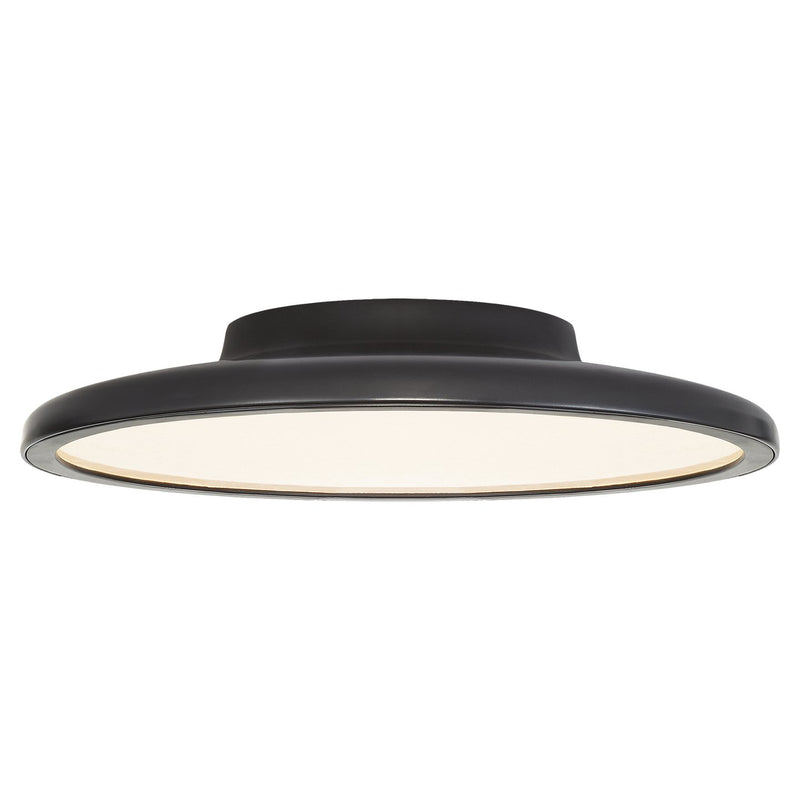 Dot 13" Flush Mount in Matte Black